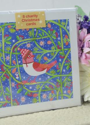 Фірмовий набір новорічних листівок з конвертами для цінителів англія1 фото