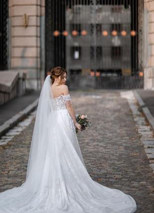 Свадебное платье, бренд eva lendel, 2019 б/у4 фото