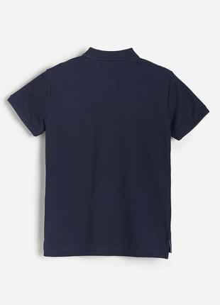 Стильная брендовая футболка поло для мальчика подростка, натуральный хлопок3 фото