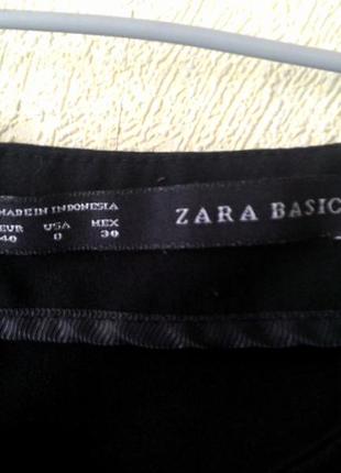 Чорна спідничка олівець zara розмір 12 uk4 фото