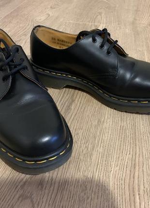 Туфлі чоловічі шкіряні dr. martens