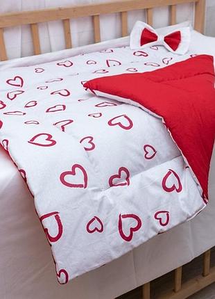 Конверт контраст валентинки на белом