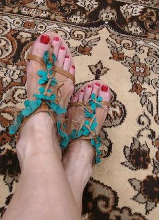 Кожаные босоножки（attizzare,португалия）