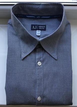 Luxury високоякісна брендовий чоловіча сорочка armani messenger jeans оригінал