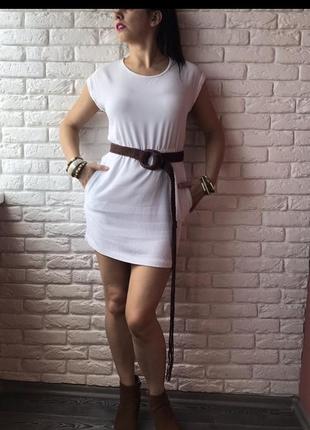 Платье с карманами