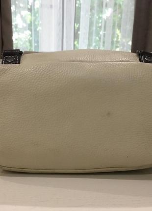 Кожаный рюкзак трансформер vera pelle  genuine leather италия8 фото