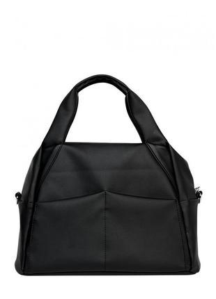 Жіноча спортивна сумка sambag vogue bqs чорний2 фото