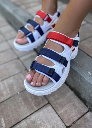 Женские сандалии fila sandal colors снижка sale / smb