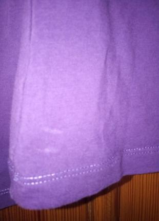 Гольф nhm водолазка,хлопковый нарядный,стильный фиолетовый,xs/s,164 см6 фото