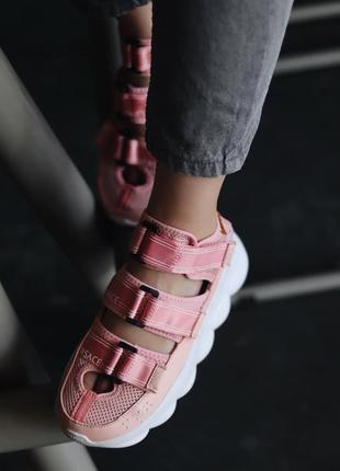 Женские сандалии sandal pink  ⁇  smb женские сандалии розовые6 фото