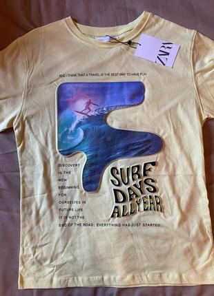 Футболка новая zara 13-14 лет