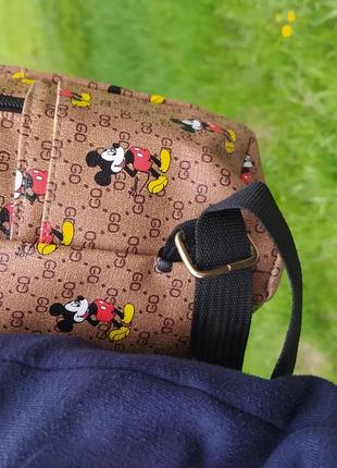 Сильный рюкзак в стиле известного бренда, микки маус3 фото