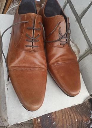 Кожаные мужские туфли4 фото