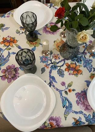 Скатерть водоотталкивающая с тефлоновой пропиткой