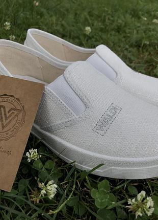 Біленькі мокасини для дівчаток від waldi🤍😍 4