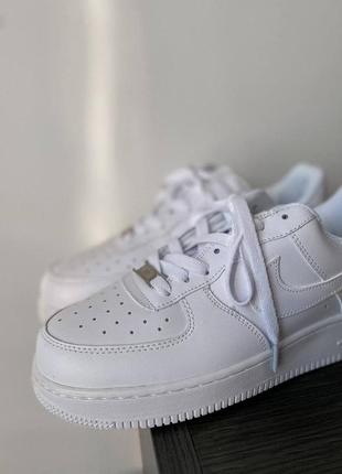 Кроссовки  air force 1 low classic white4 фото