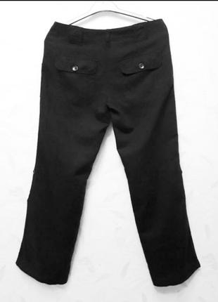 Легкі, дихаючі літні брюки, капрі з льону і ххлопка від h&m3 фото