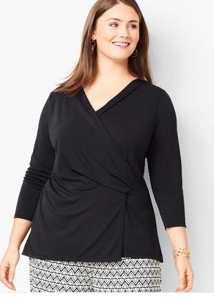 Блузка блузон на запах essence