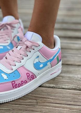 Nike air force peppa pig edition кроссовки найк форсы наложенный платёж купить7 фото