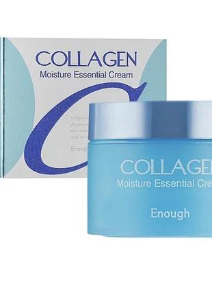 Корейский крем для лица  enough сollagen moisture essential 50 м1 фото