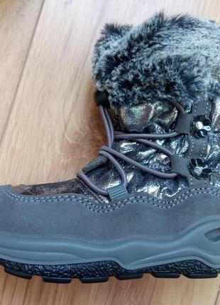 Зимові теплі чобітки primigi з мембраною gore-tex, 25-266р.10 фото