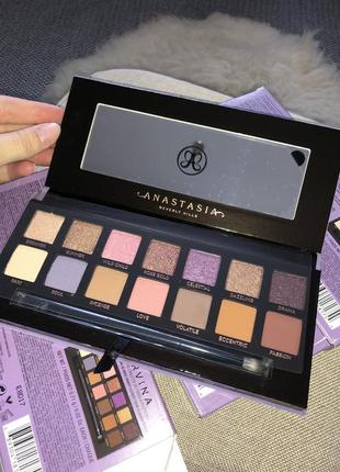 Тени палетка оригинал anastasia beverly hills abh nirvina велюр шимер яркие1 фото