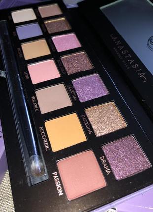 Тени палетка оригинал anastasia beverly hills abh nirvina велюр шимер яркие7 фото