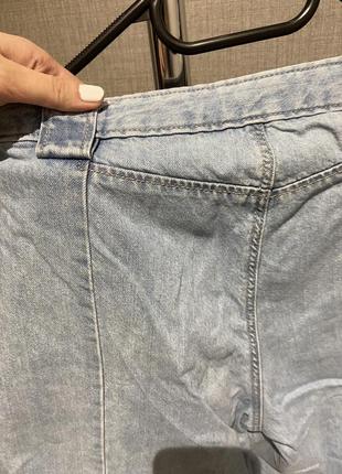 Шикарные широкие джинсы кюлоты6 фото
