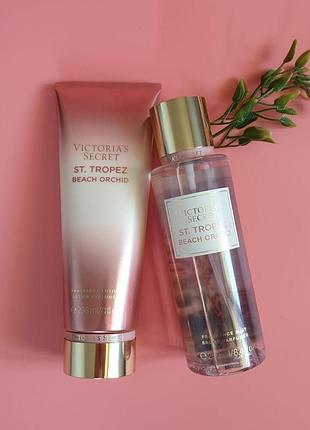 Подарочный набор спрей для тела + лосьон victoria's secret