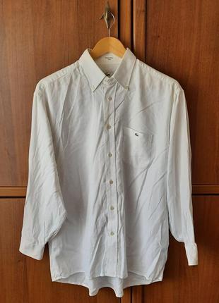 Винтажная мужская рубашка lacoste.