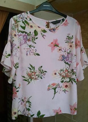 Ніжна блуза в квітковий принт dorothy perkins