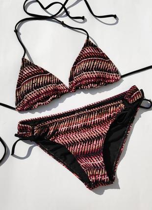 Купальник ✨ protect ✨ бікіні на зав'язках трикутник