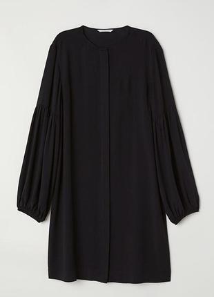 Чорне плаття сорочка ось h&m