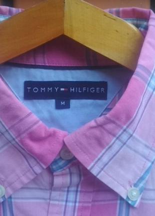 Сорочка в клітку від відомого бренду tommy hilfiger оригінал7 фото