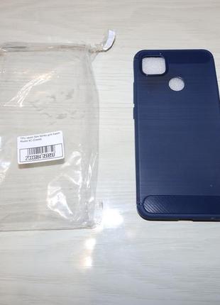 Tpu чехол ipaky slim series xiaomi 9c синий2 фото