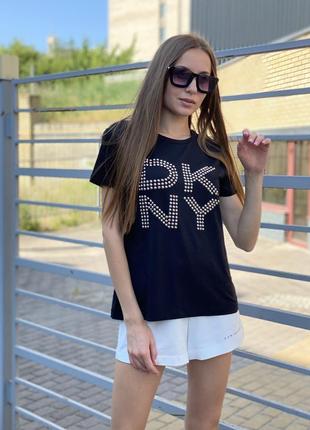 Футболка dkny чёрная