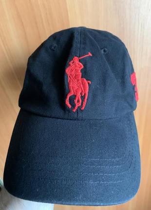 Бейсболка polo ralph lauren, big logo, оригинал, one size