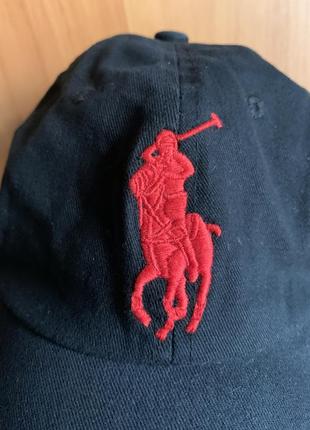 Бейсболка polo ralph lauren, big logo, оригинал, one size7 фото