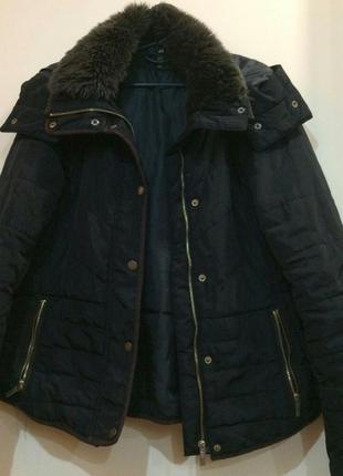 Женская стильная теплая куртка2 фото