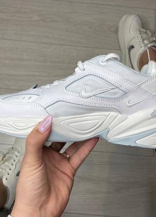 Nike m2k tekno white кроссовки найк женские техно м2к2 фото