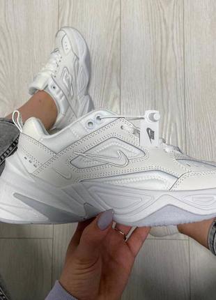 Nike m2k tekno white кроссовки найк техно обувь взуття м2к3 фото