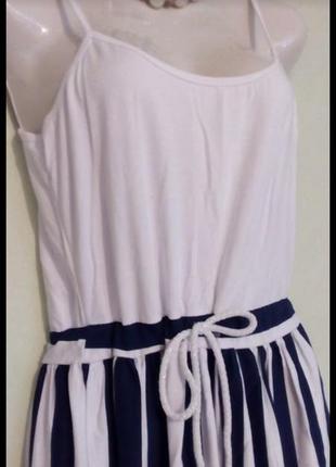 Сарафан в полоску 3