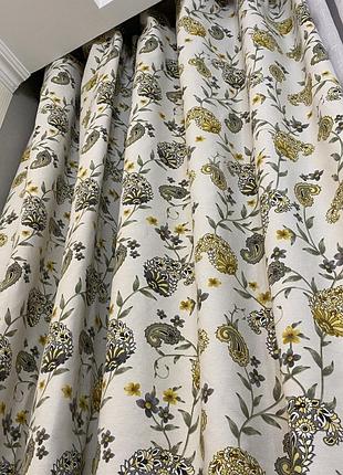 Штори. комплект штор з водовідштовхувальної тканини з тефлоновим просоченням