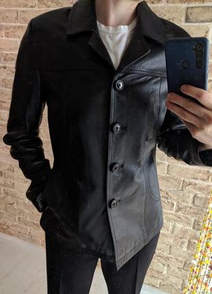 Кожаная куртка, пиджак в стиле massimo dutti4 фото
