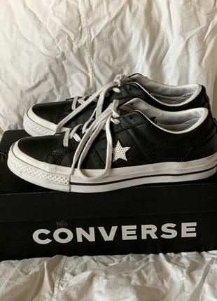 Converse one star leather 40 размер