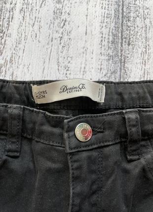 Крутые штаны джинсы брюки стрейч укорочены denim co 11-12лет2 фото