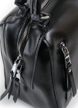 Женская кожаная сумка из натуральной кожи жіноча шкіряна на плечо4 фото