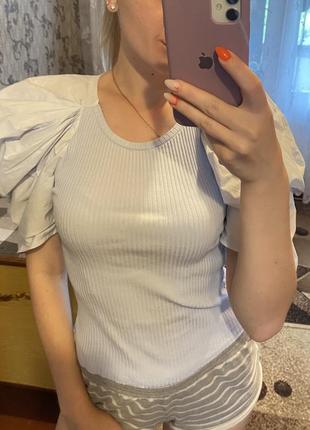 Кофточка з рукавами-ліхтариками