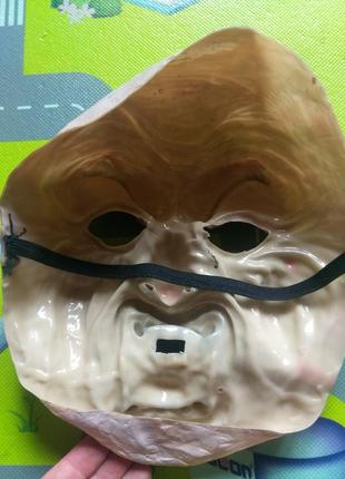 Карнавальная маска вампир зомби скелет на хэллоуин на взрослого или подростка5 фото