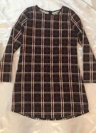 Платье в клетку
